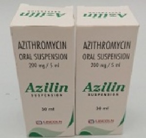 Azithromycin suspension (azilin)